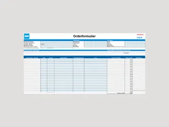 BMI Orderformulier