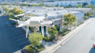 Visuele dakinspectie met drone