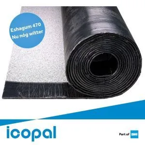 Icopal - Vernieuwde leislag Eshagum 470 wit