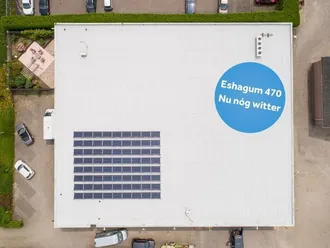 Nieuwe leislag voor Eshagum 470 wit-Icopal