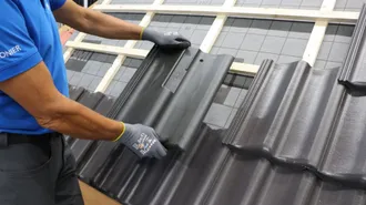SoFi dakpan verwerking met Sneldek dakpan