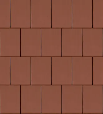 Tuile Plat natuurrood naturel textuur